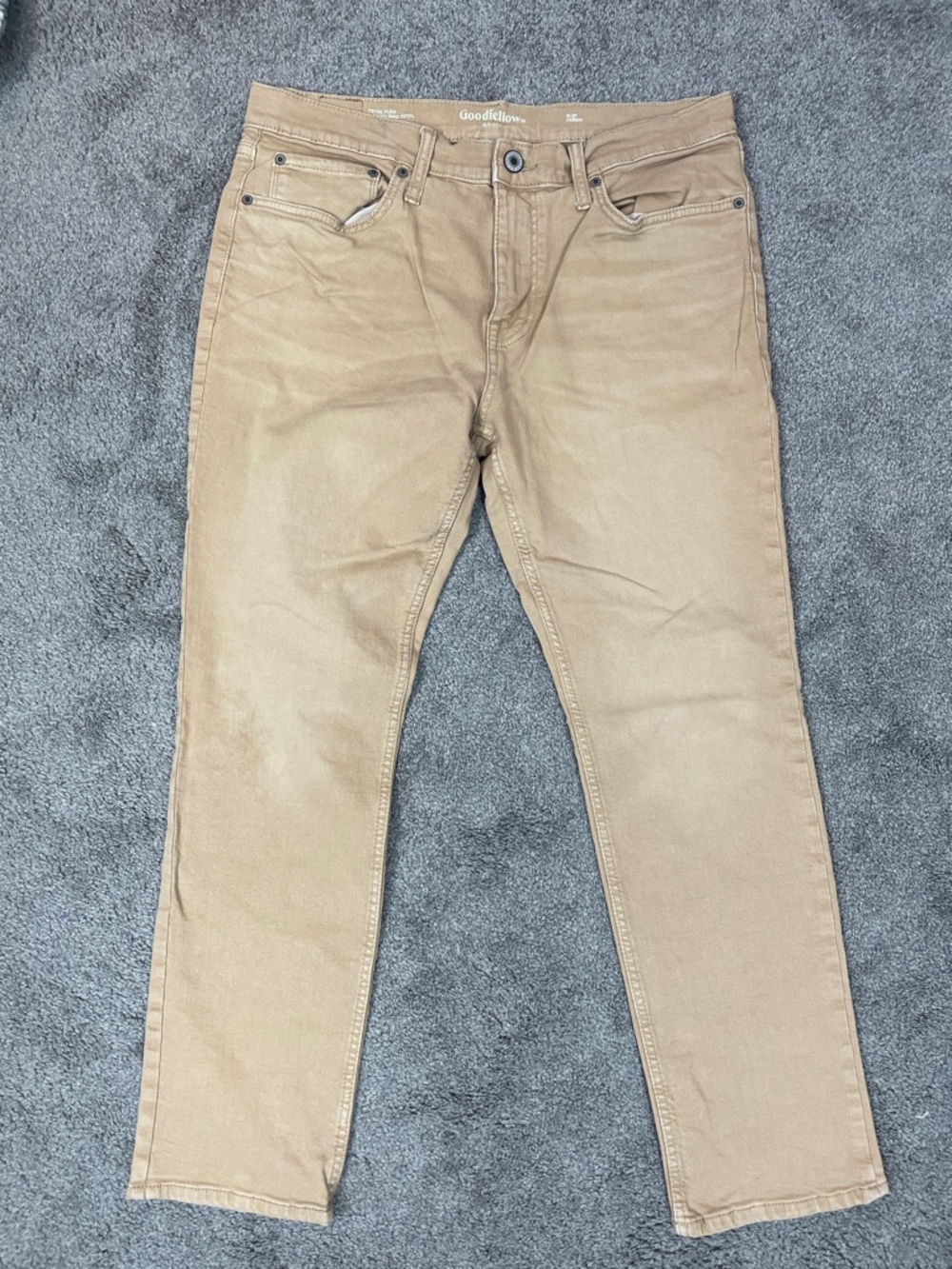 Goodfellow & Co. Tan Slim fit Straight Pants